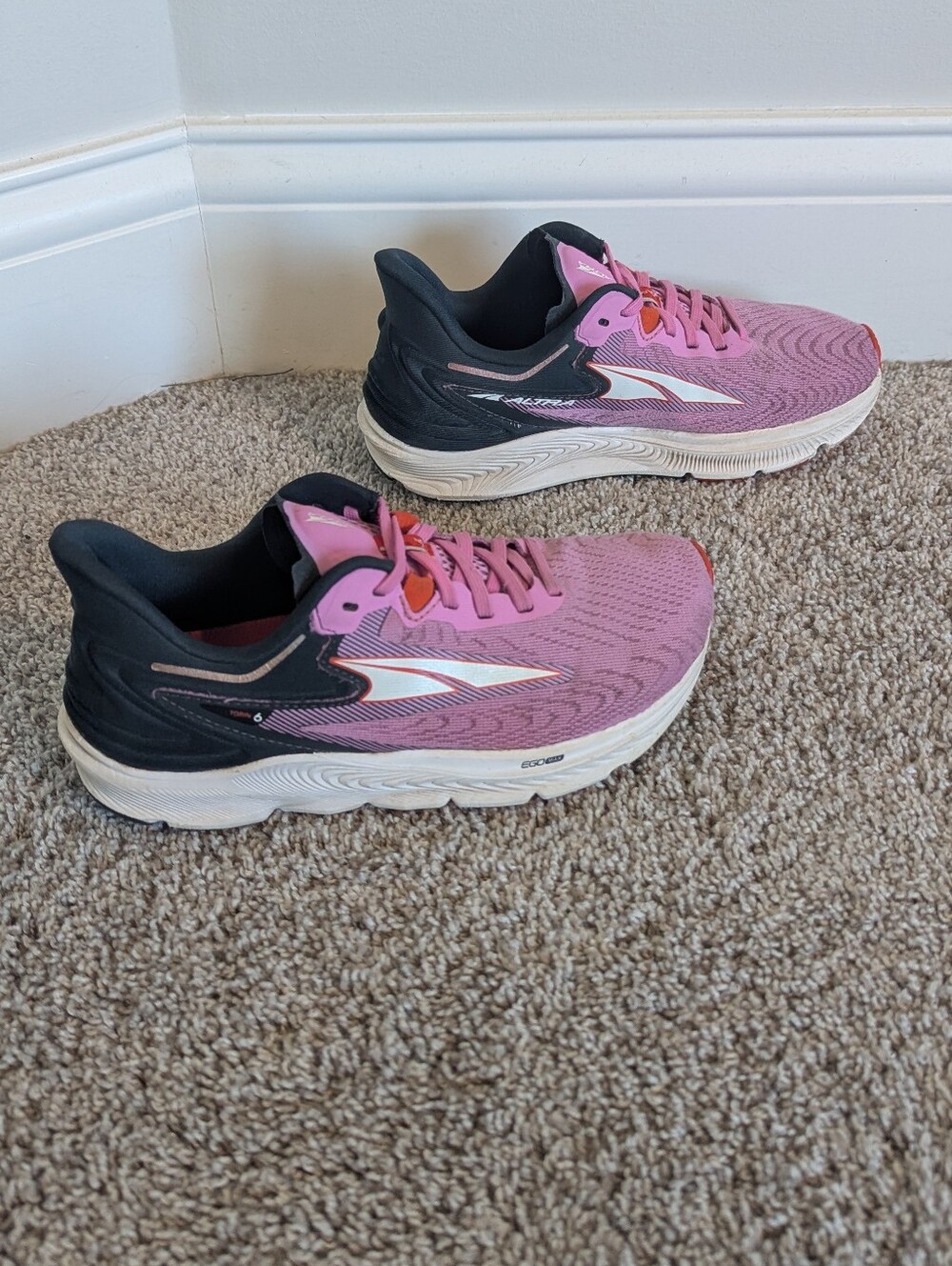Altra Torin 6 Running Shoe - Pink Orange Navy sz 5.5